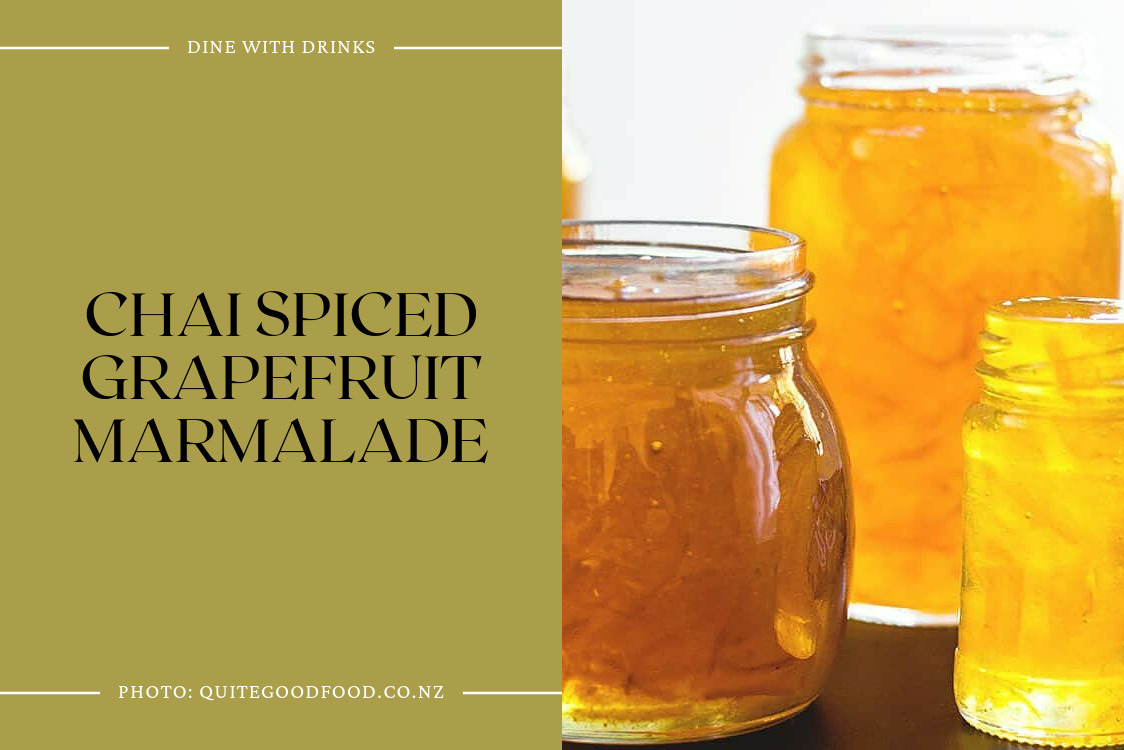 Chai Spiced Grapefruit Marmalade