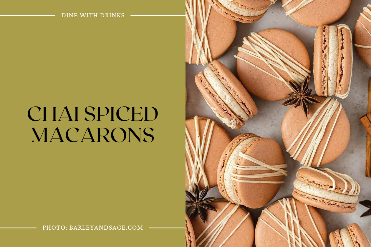 Chai Spiced Macarons
