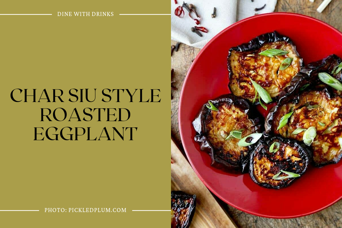 Char Siu Style Roasted Eggplant