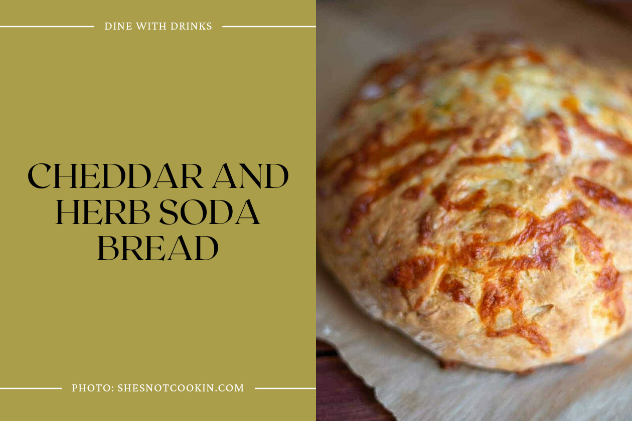 Cheddar And Herb Soda Bread