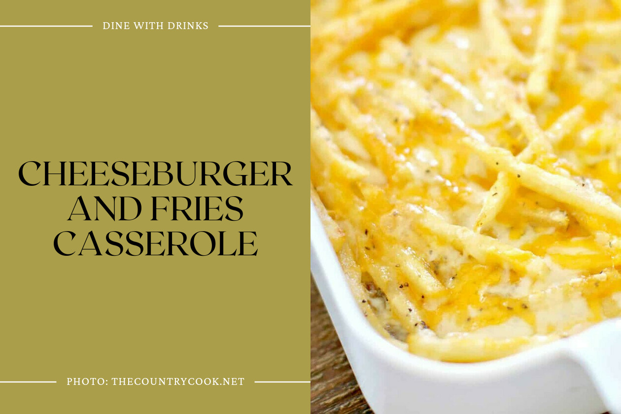Cheeseburger And Fries Casserole
