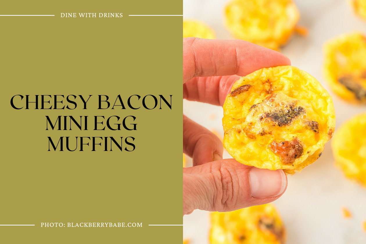 Cheesy Bacon Mini Egg Muffins