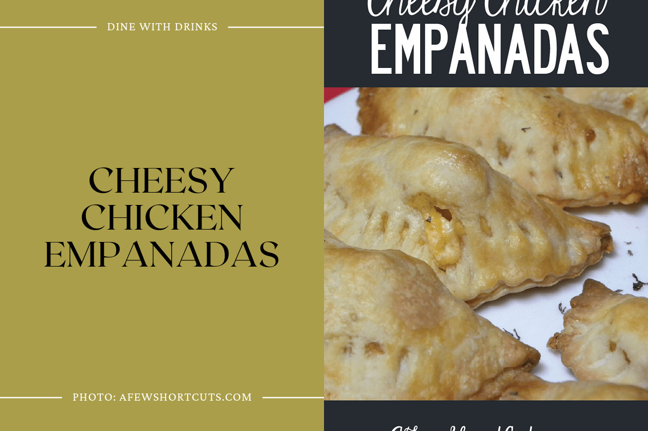 Cheesy Chicken Empanadas