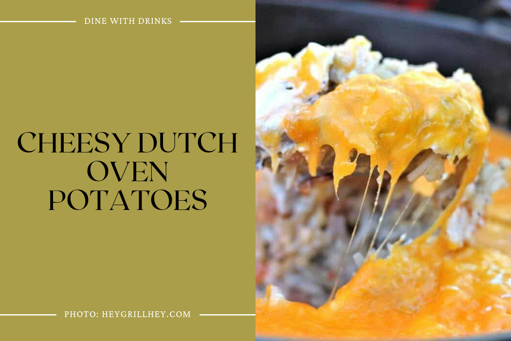 Cheesy Dutch Oven Potatoes