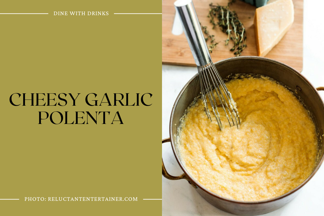 Cheesy Garlic Polenta