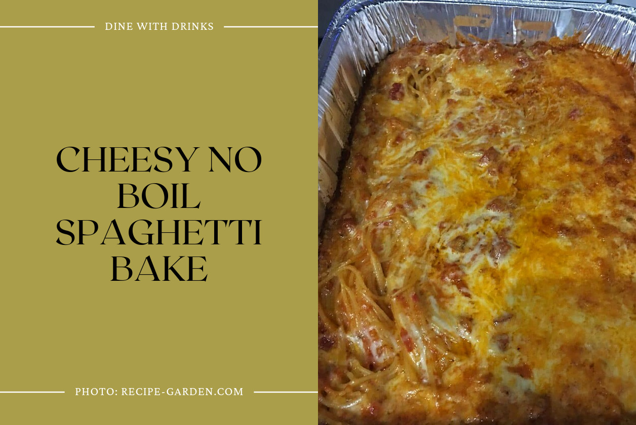 Cheesy No Boil Spaghetti Bake