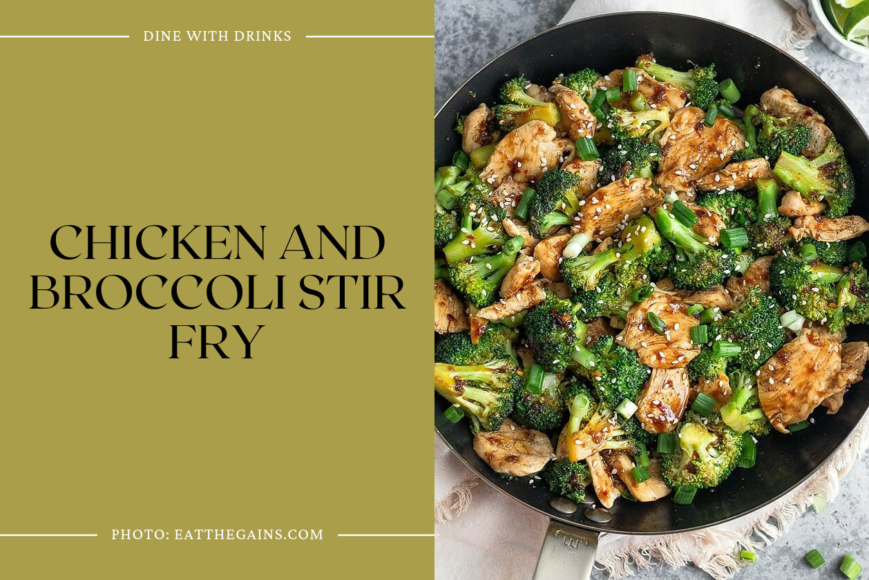 Chicken And Broccoli Stir Fry