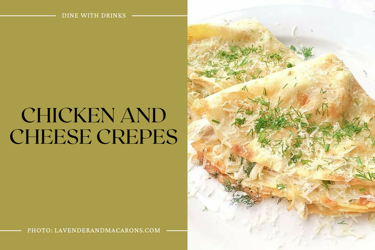 Chicken And Cheese Crepes