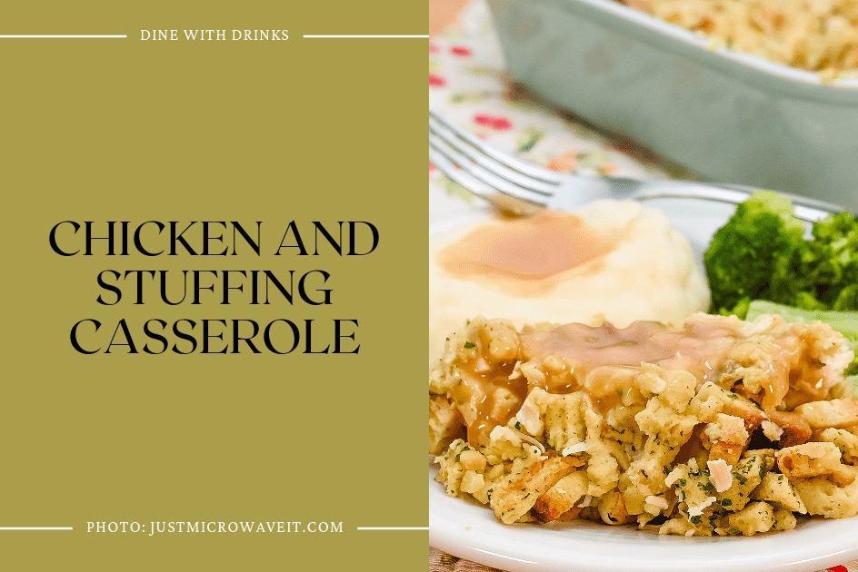 Chicken And Stuffing Casserole