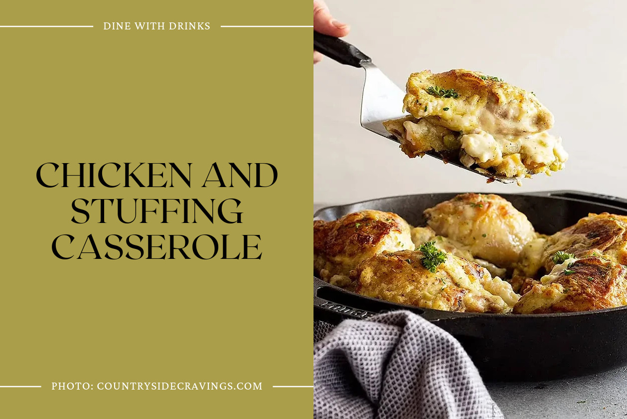 Chicken And Stuffing Casserole