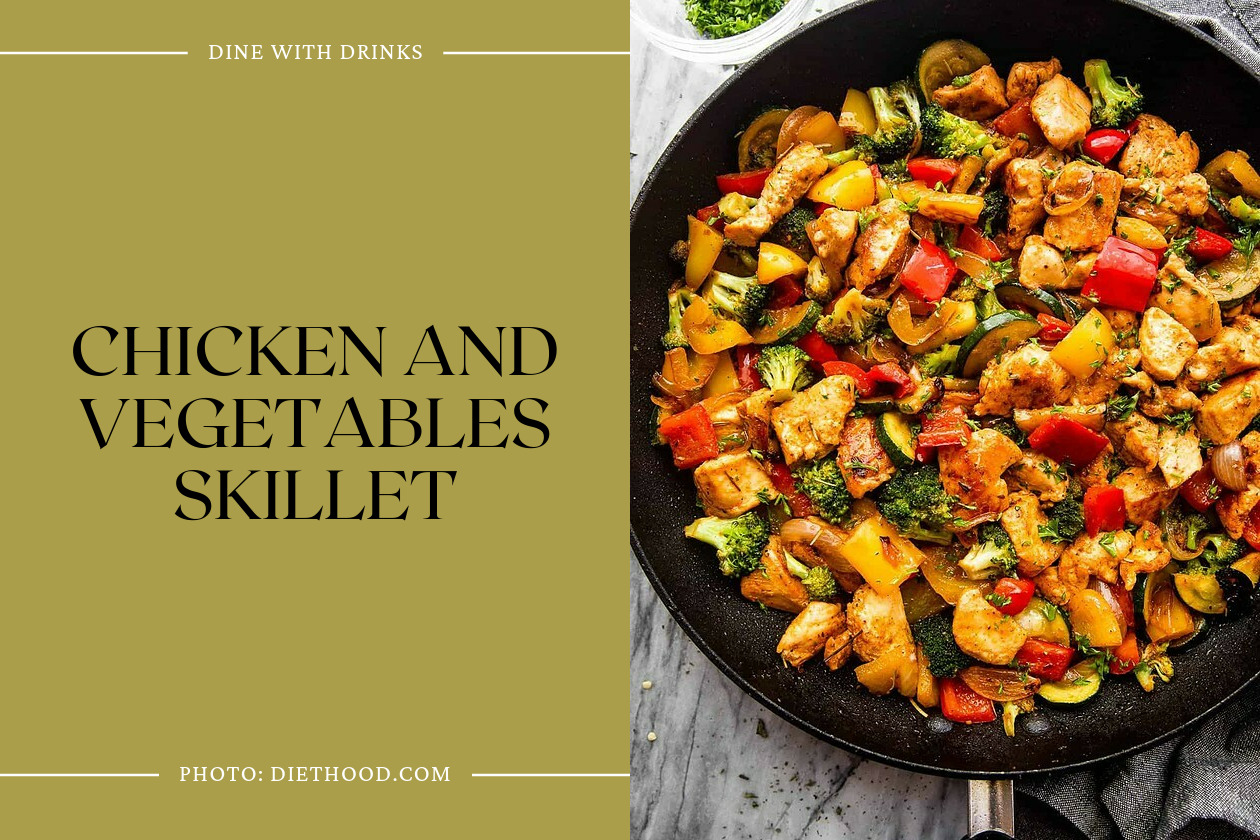 Chicken And Vegetables Skillet