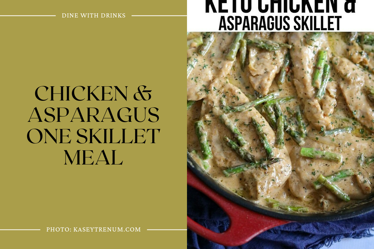 Chicken & Asparagus One Skillet Meal
