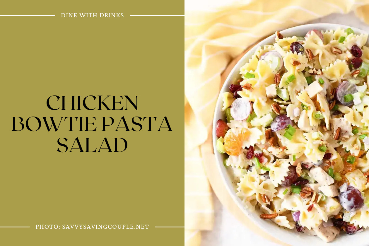 Chicken Bowtie Pasta Salad