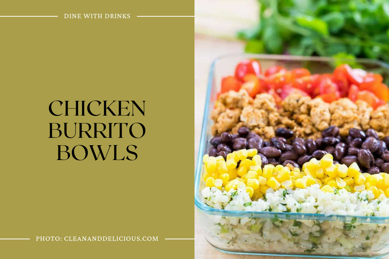 Chicken Burrito Bowls