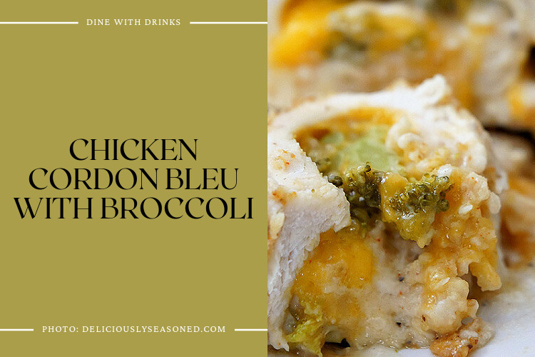 Chicken Cordon Bleu With Broccoli