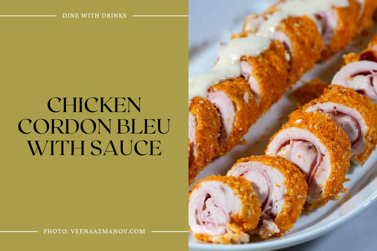 Chicken Cordon Bleu With Sauce
