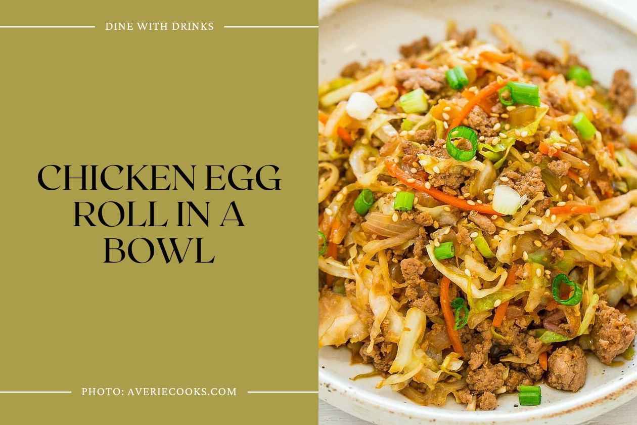 Chicken Egg Roll In A Bowl