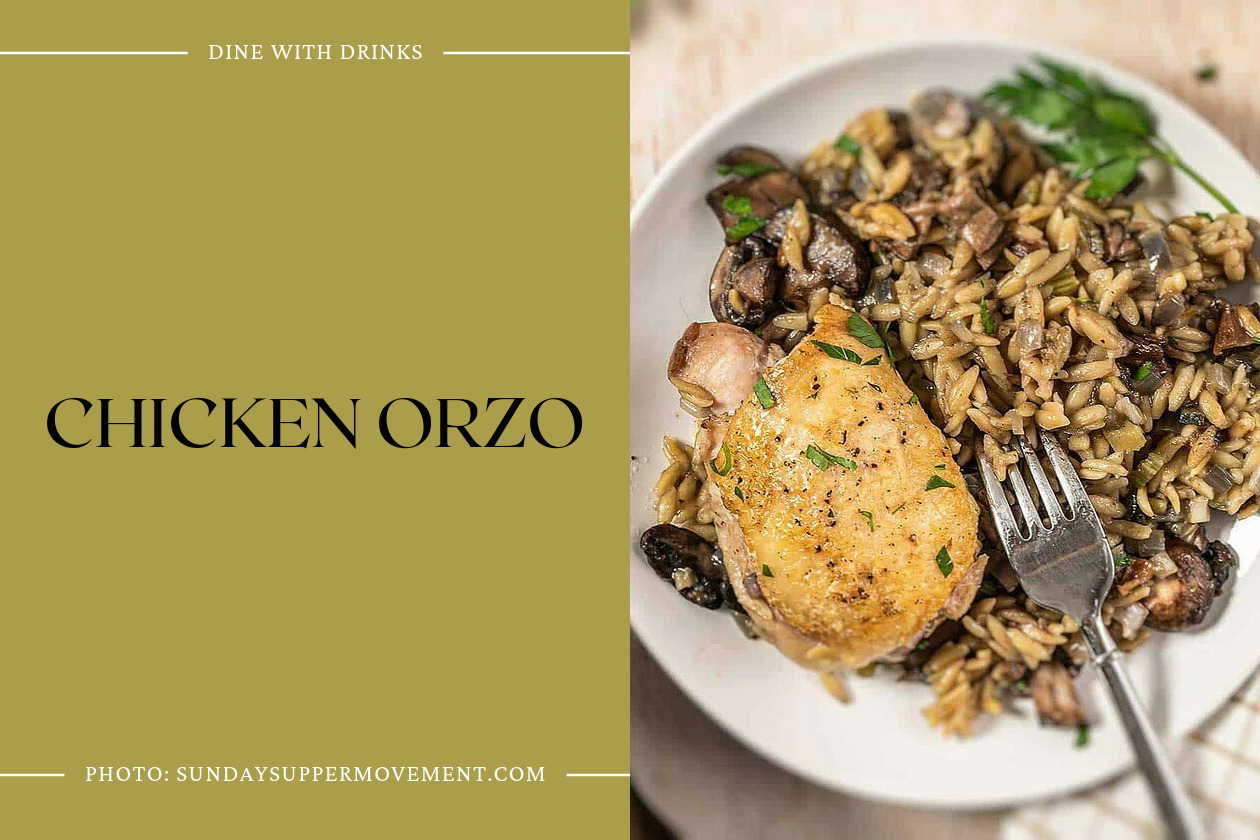 Chicken Orzo