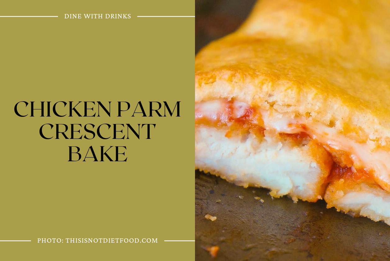 Chicken Parm Crescent Bake