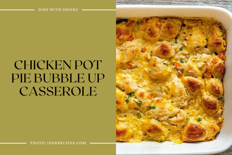 Chicken Pot Pie Bubble Up Casserole