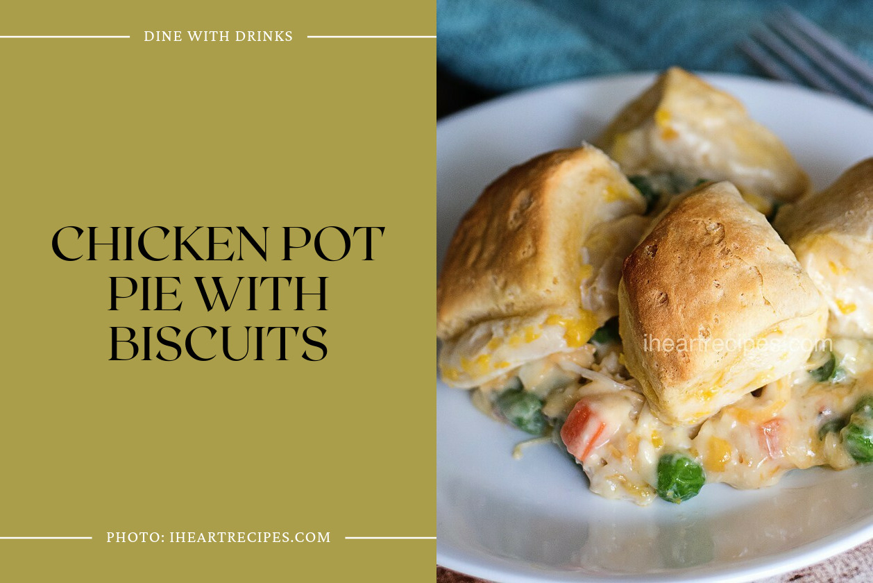 Chicken Pot Pie With Biscuits