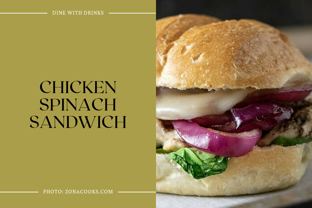 Chicken Spinach Sandwich