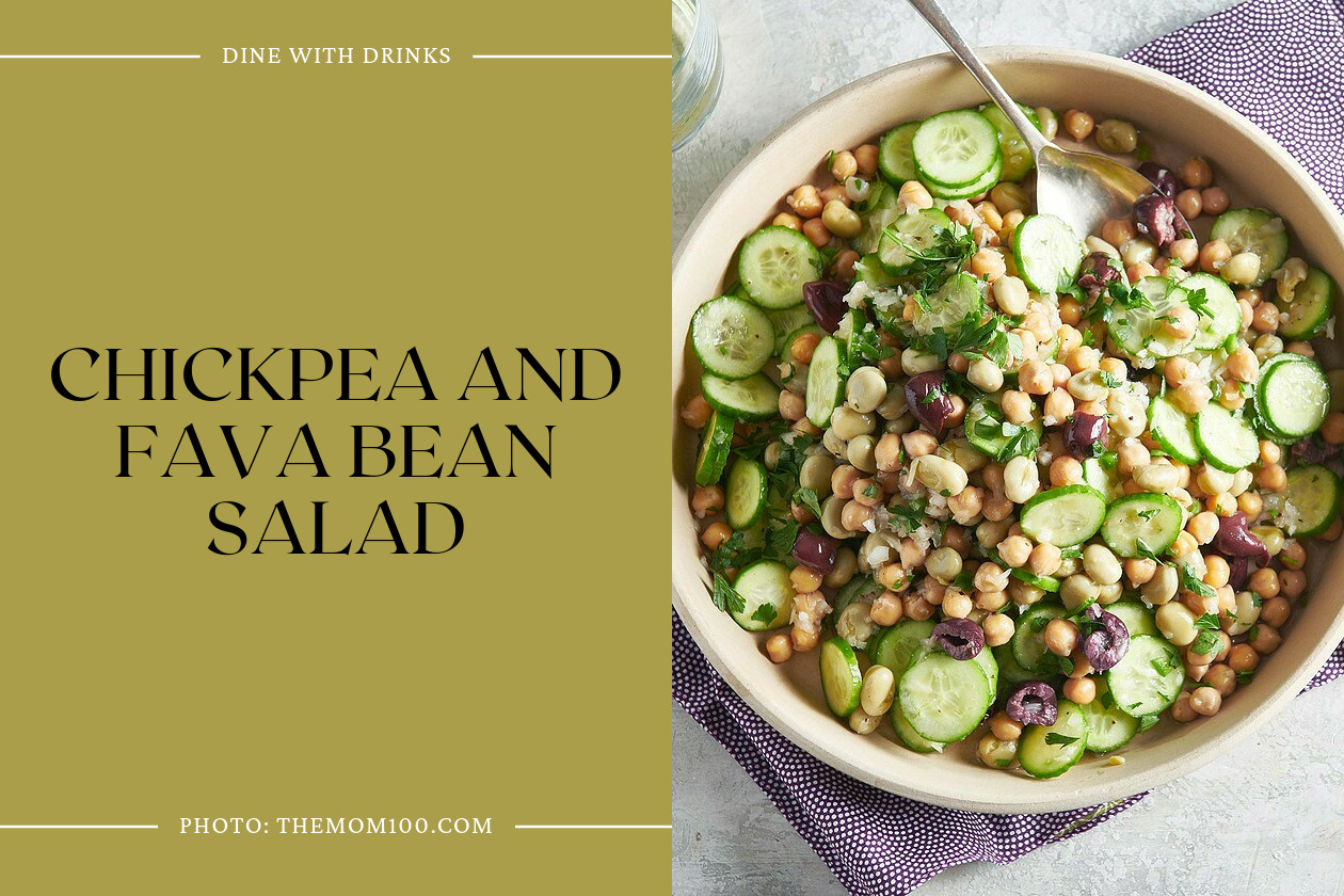 Chickpea And Fava Bean Salad