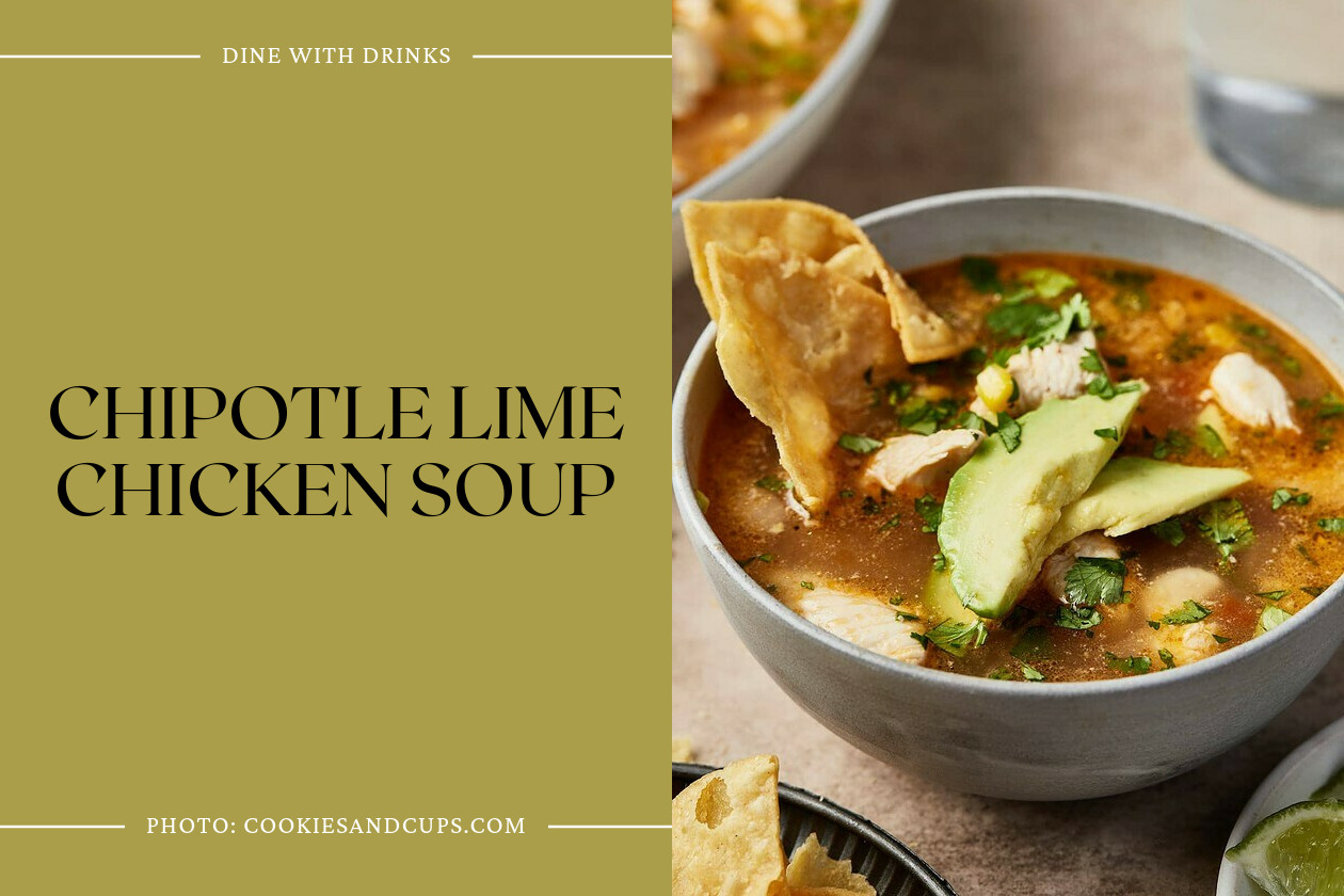 Chipotle Lime Chicken Soup