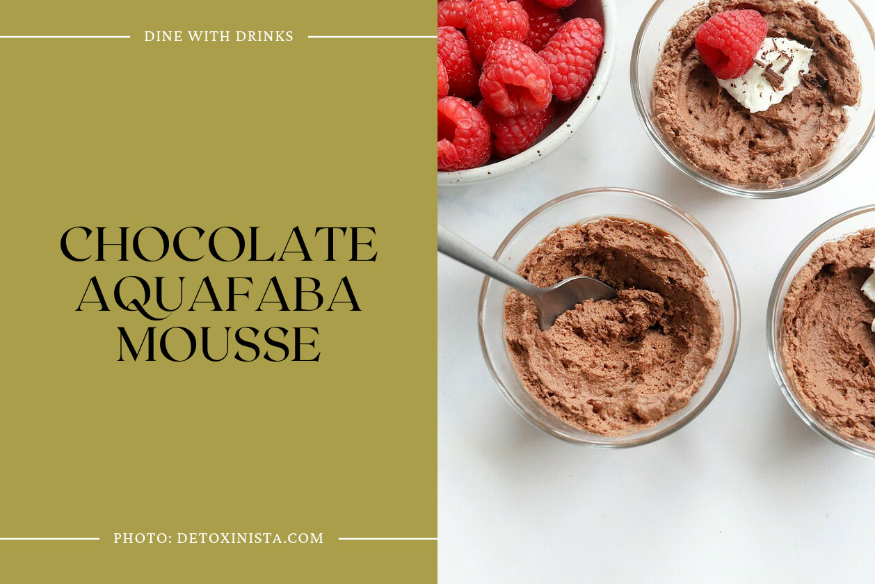 Chocolate Aquafaba Mousse