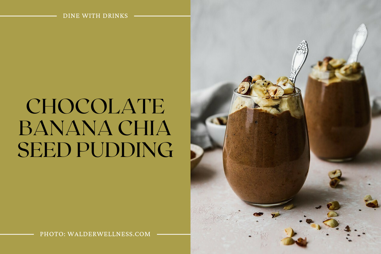 Chocolate Banana Chia Seed Pudding