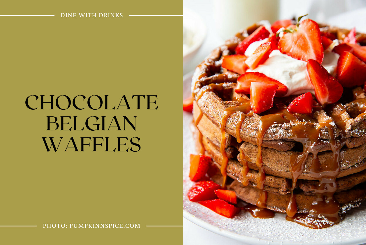 Chocolate Belgian Waffles