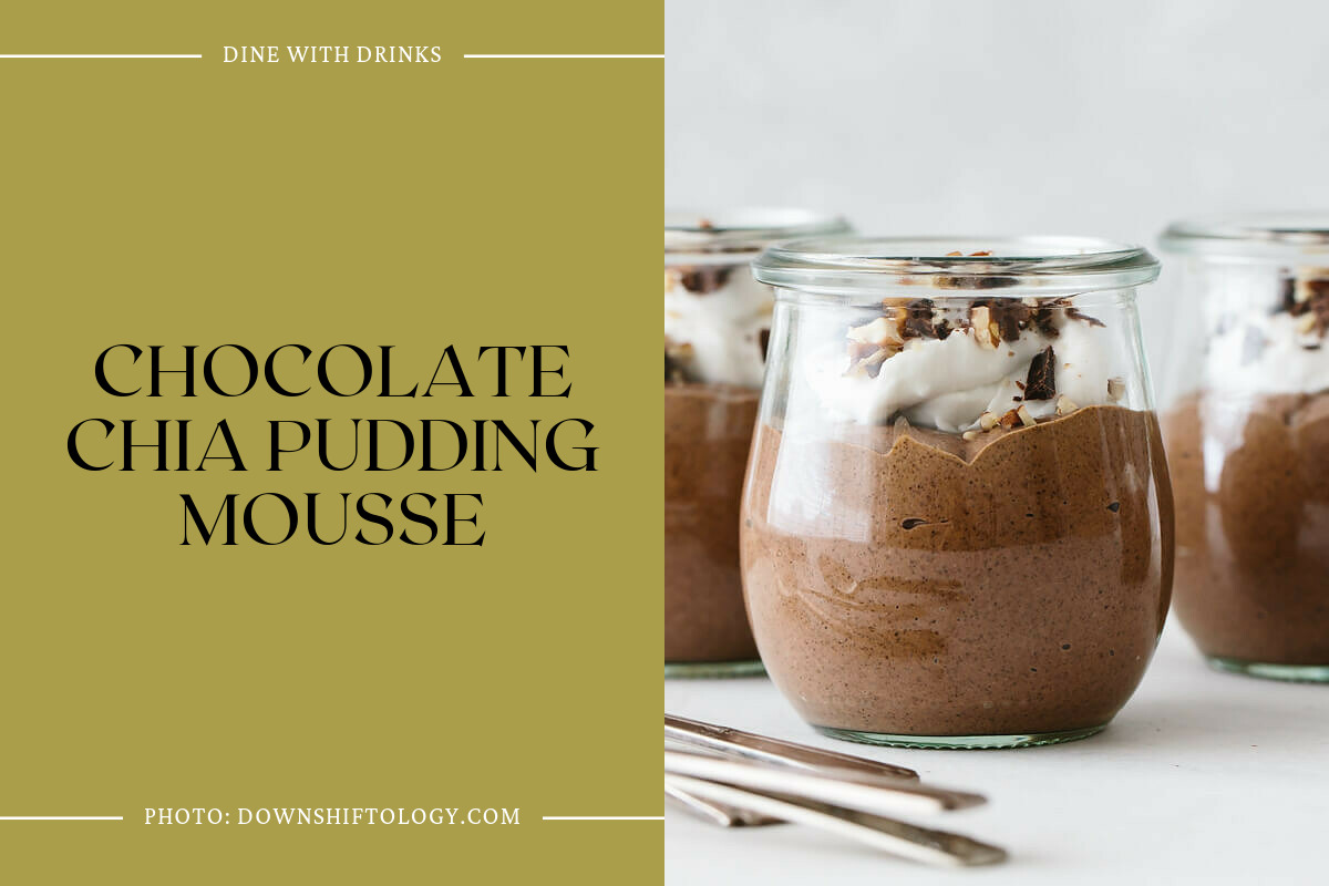 Chocolate Chia Pudding Mousse