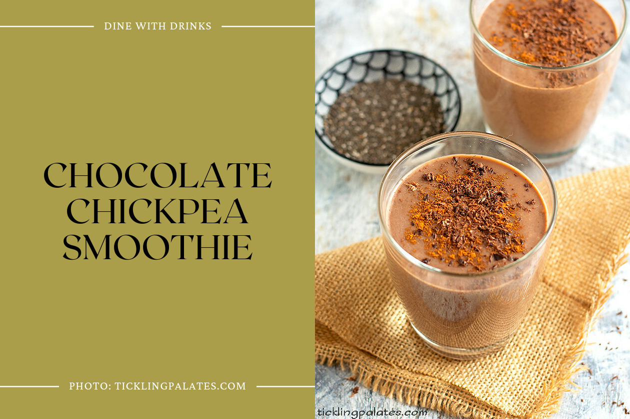 Chocolate Chickpea Smoothie