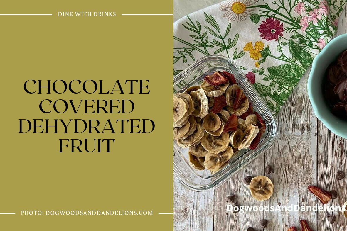 Chocolate Covered Dehydrated Fruit