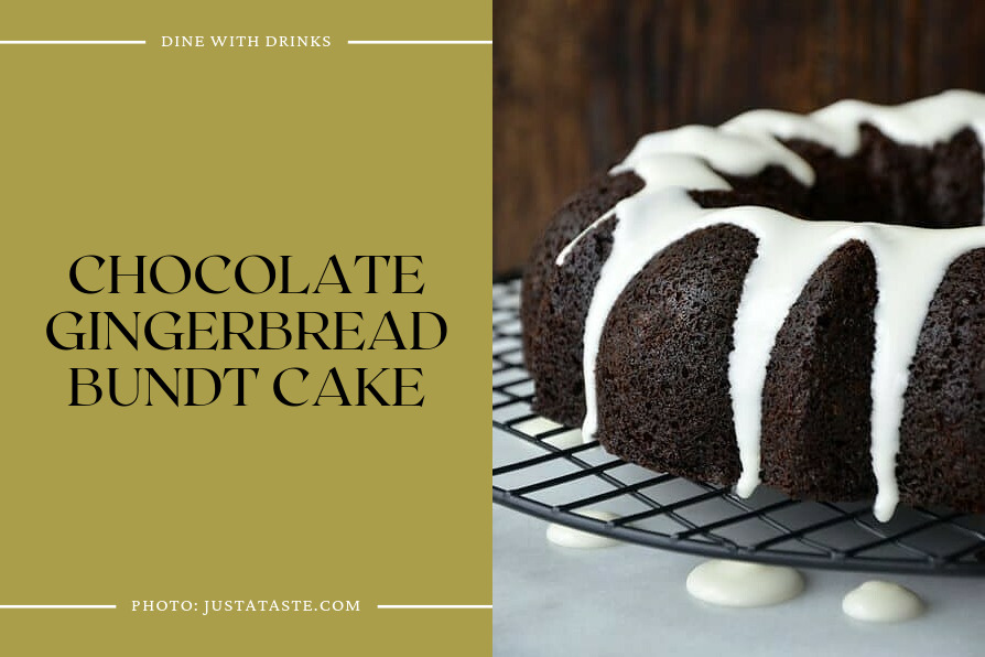 Chocolate Gingerbread Bundt Cake