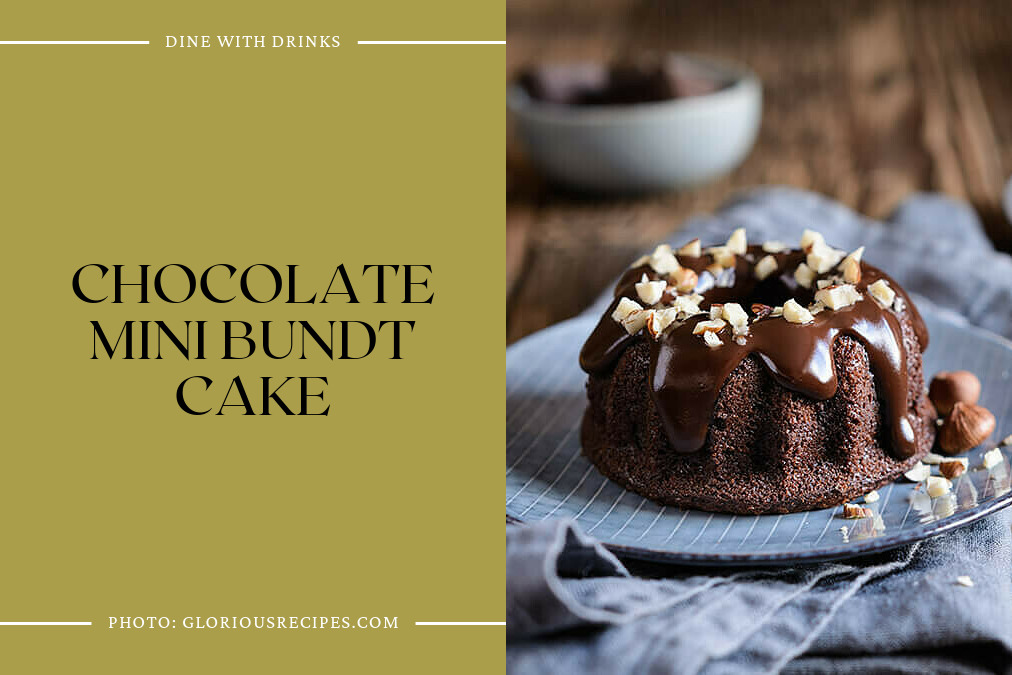 Chocolate Mini Bundt Cake