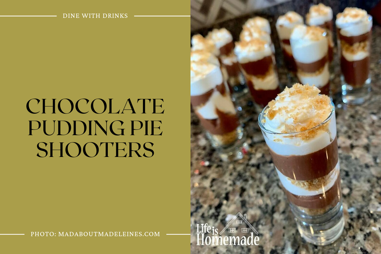 Chocolate Pudding Pie Shooters