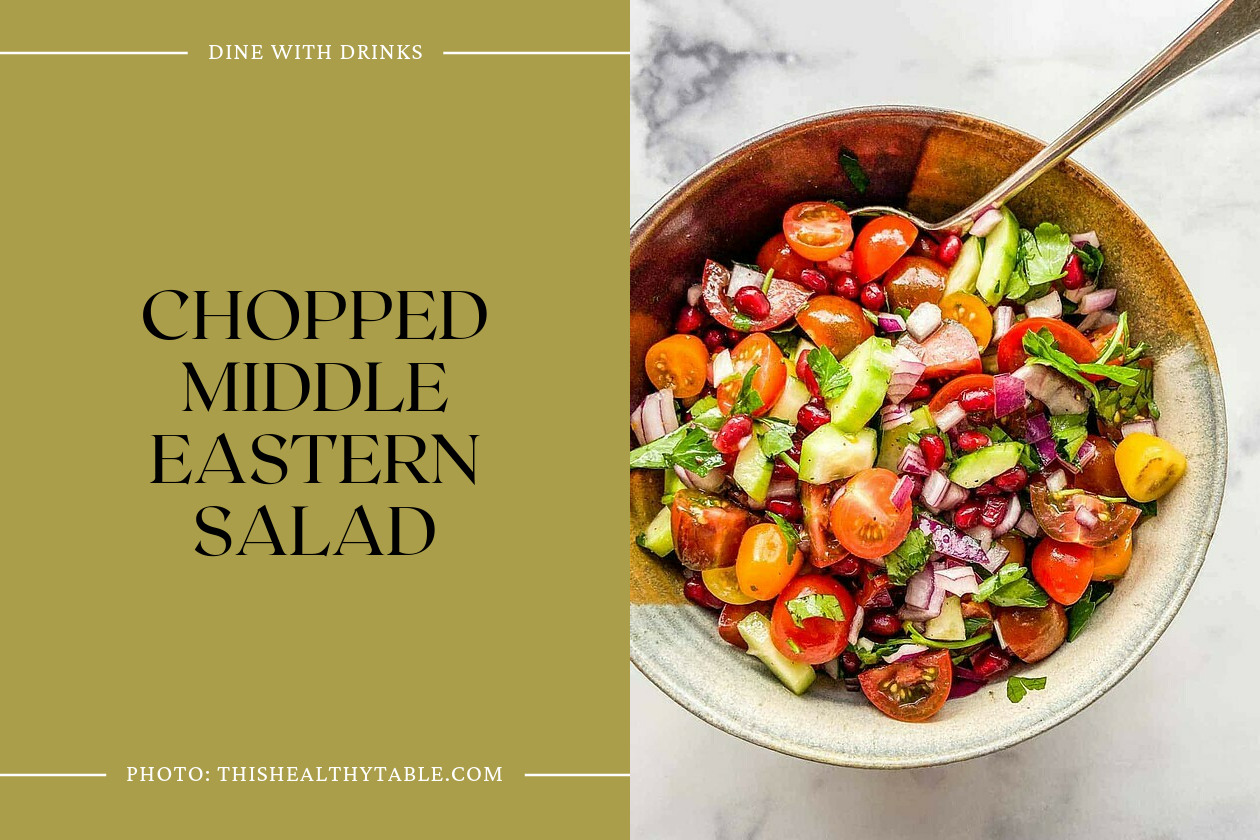 Chopped Middle Eastern Salad
