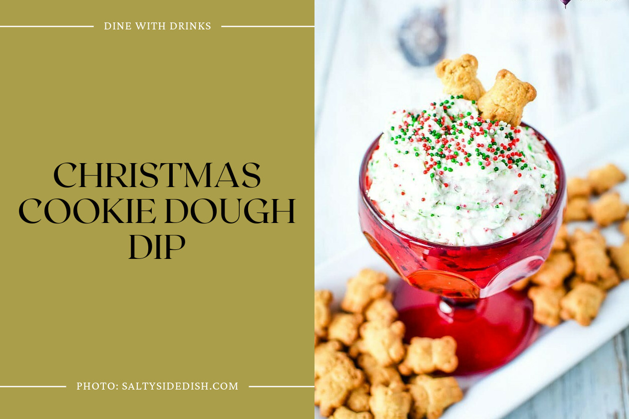 Christmas Cookie Dough Dip