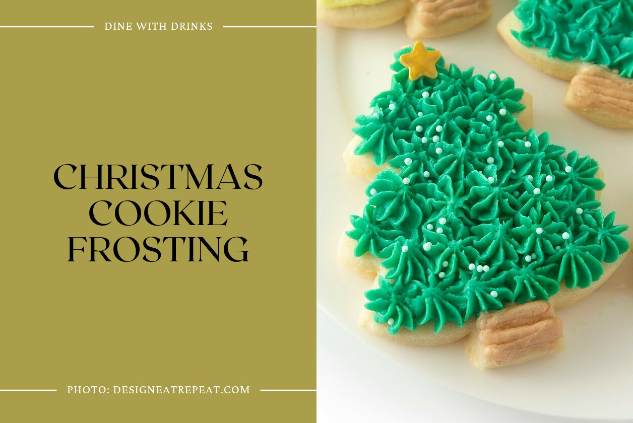 Christmas Cookie Frosting