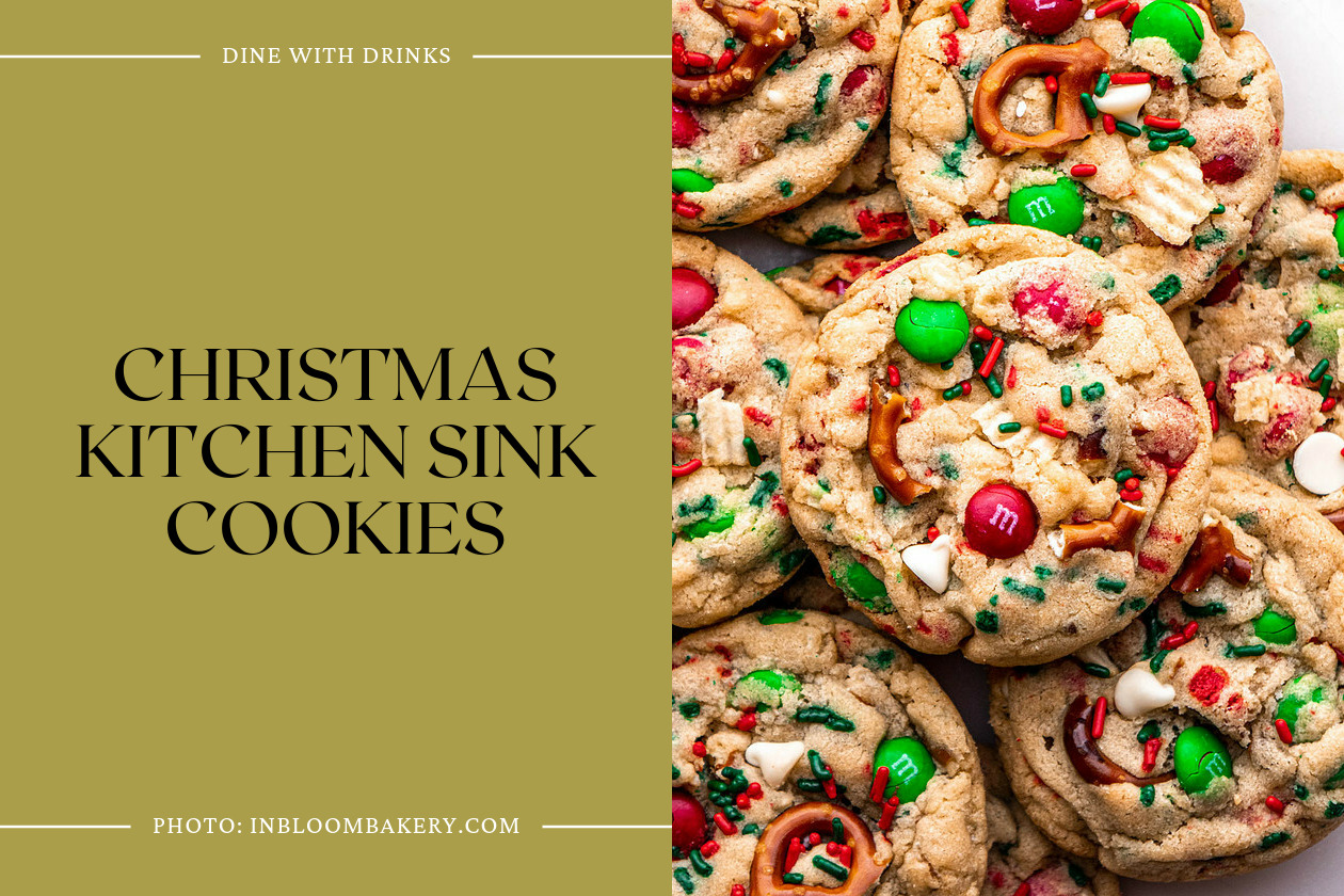 Christmas Kitchen Sink Cookies