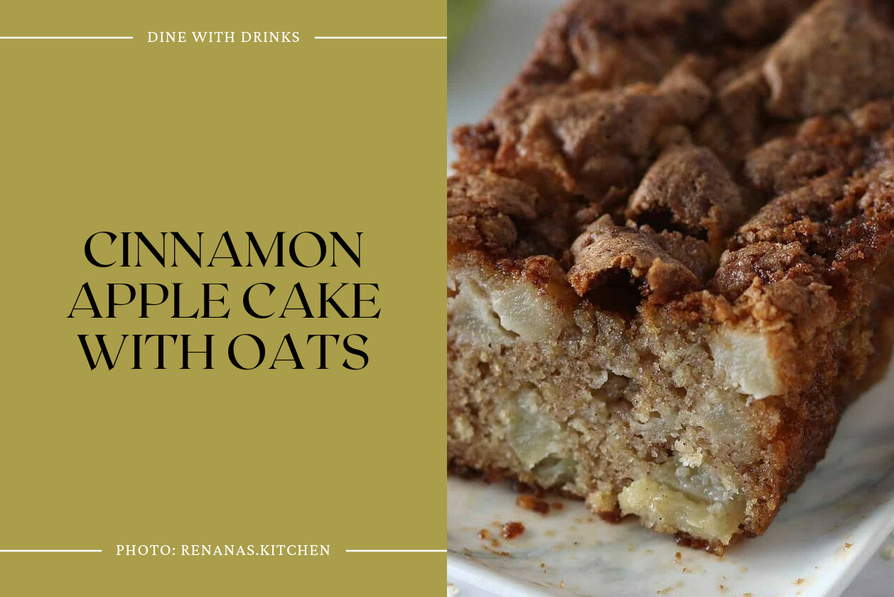 Cinnamon Apple Cake With Oats
