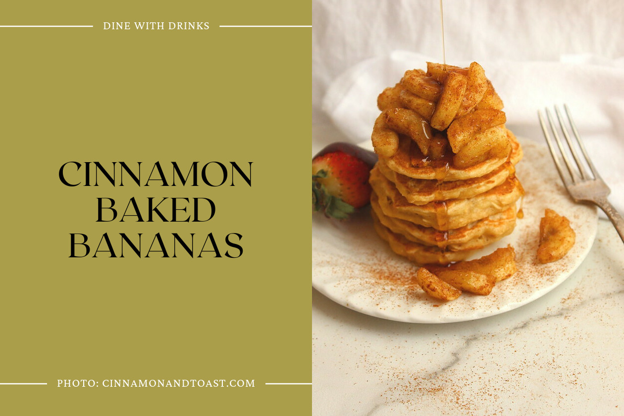 Cinnamon Baked Bananas