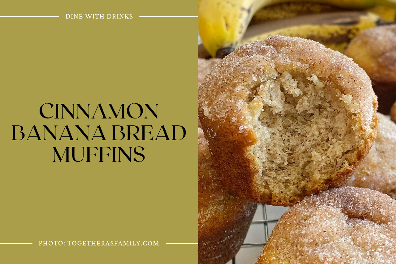 Cinnamon Banana Bread Muffins