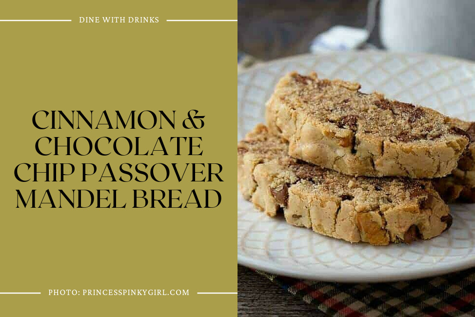 Cinnamon & Chocolate Chip Passover Mandel Bread