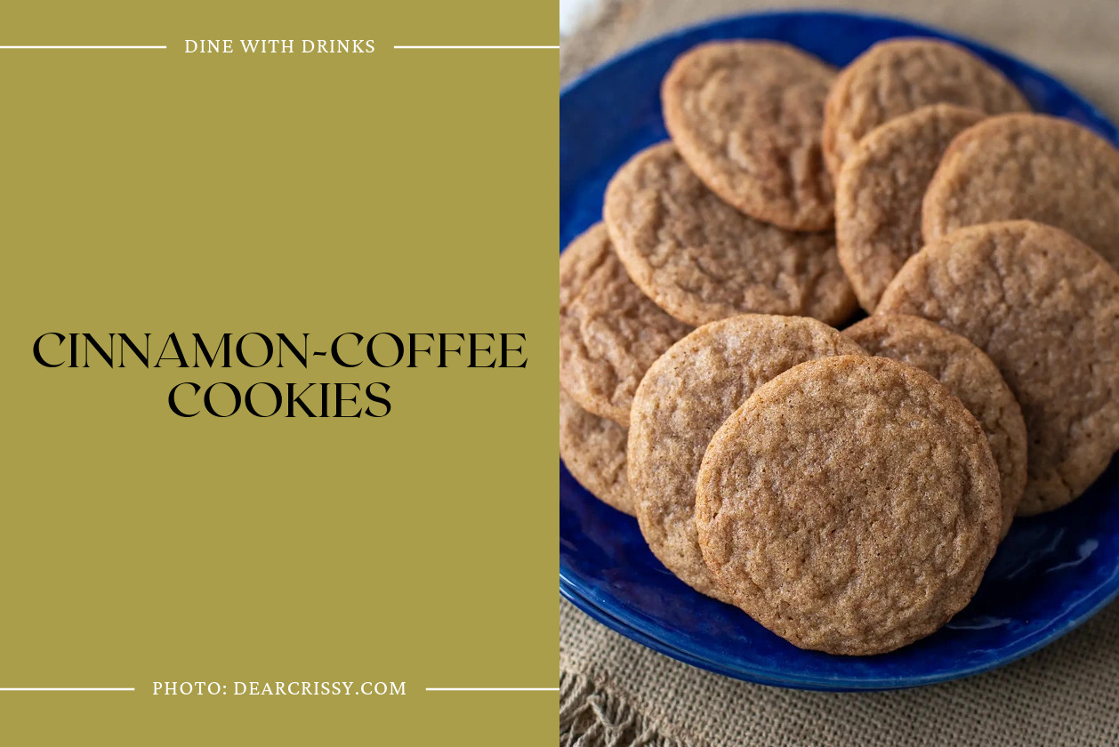 Cinnamon-Coffee Cookies