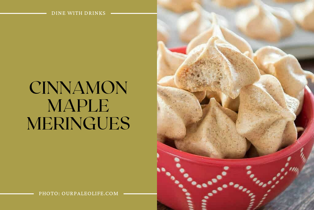 Cinnamon Maple Meringues