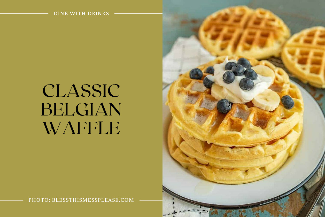 Classic Belgian Waffle