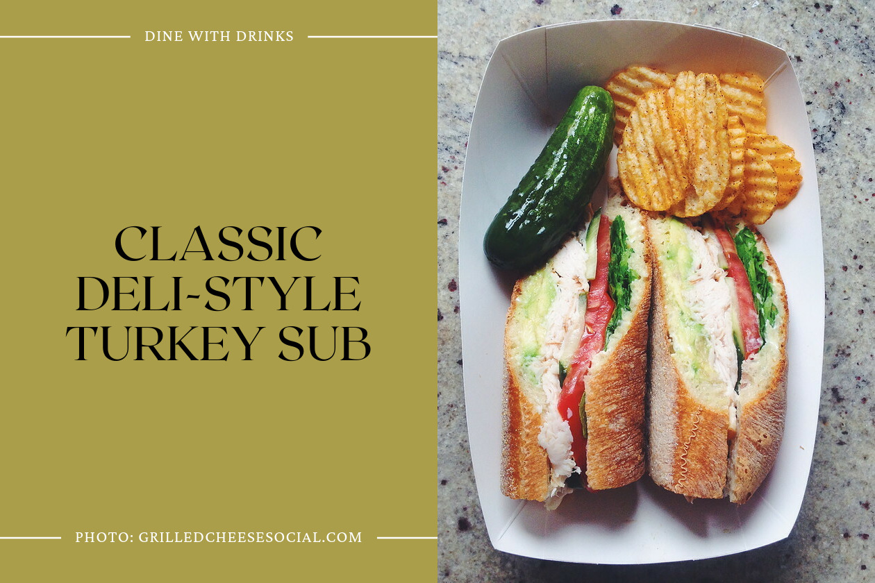 Classic Deli-Style Turkey Sub