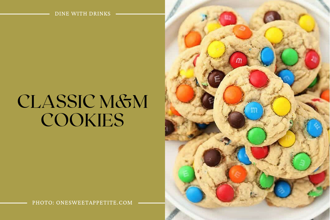 Classic M&M Cookies